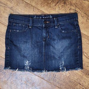 OLD NAVY Women's Denim Jean Mini Skirt - Sz 10 - NWOT